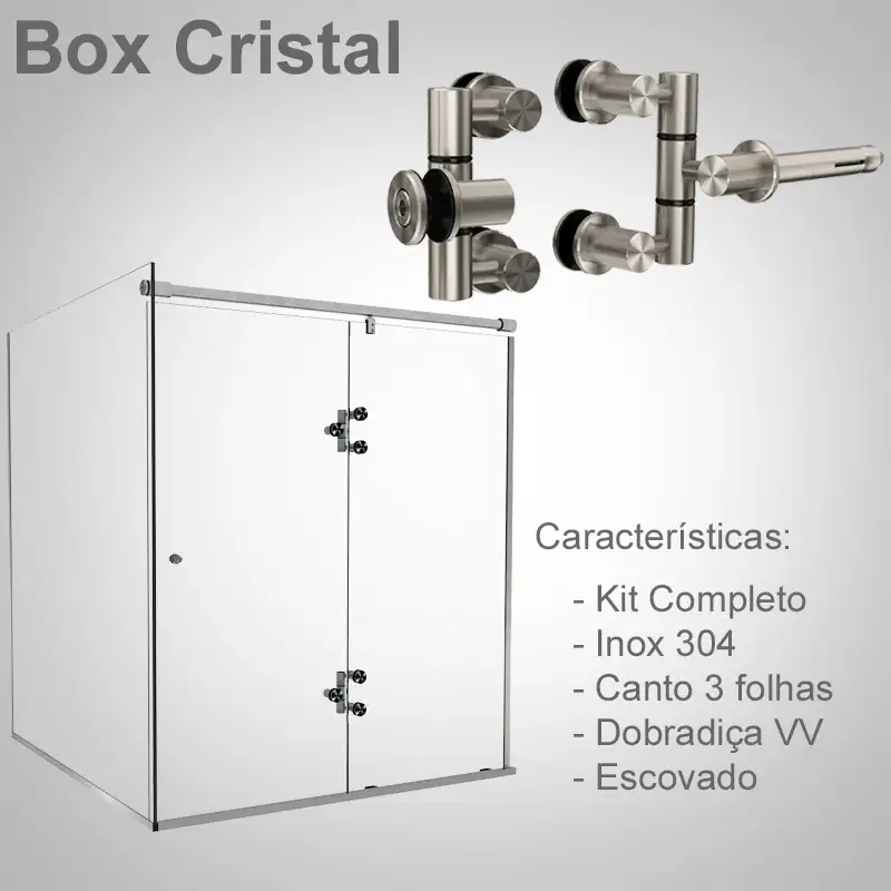 Canto 3 Folhas Escovado